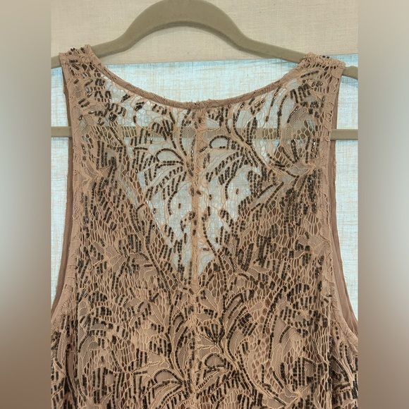 Free People / Shine On Bead Lace Mini Dress - Picture 5 of 6
